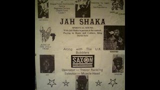 Official Reggae Sound Clash Jah Shaka vs Saxon Studio Leeds 1986 [upl. by Haduhey227]