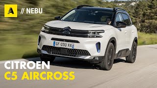 Citroen C5 Aircross  La 2022 ha stile più incisivo nuovo infotainment e sempre 700L di bagagliaio [upl. by Curhan]