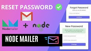 User Reset password Using Nodemailer ampamp Gmail jwt nodejs [upl. by Chloris379]