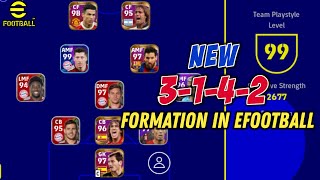 3142 formation review  efootball 2022 [upl. by Celene846]