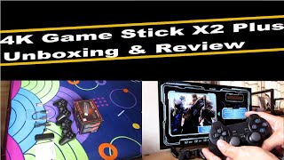 Game Stick X2 Plus Unboxing and Review [upl. by Modla]