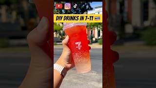 Thirsty in Thailand DIY Drinks at 711 🇹🇭 thailand bangkokstreet bangkok drink [upl. by Notnert]