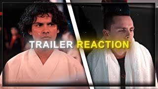 Reacting to the Cobra Kai Season 6  PART TWO  Trailer Cobra Kai [upl. by Yrome]