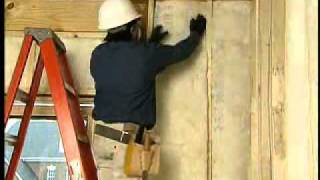 Installing Unfaced Batt Insulation [upl. by Vinita]