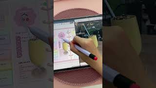 iPad digital plan amp journal😍 goodnotes digital planner 2023  apple pencil iPad pro [upl. by Eelsel]