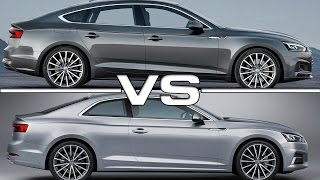 Audi A5 Sportback vs Audi A5 Coupe [upl. by Cayla]