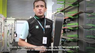 Manutenzione sci e snowboard  Laboratorio Decathlon [upl. by Sholem]