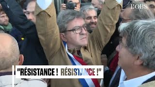 Le procès de JeanLuc Mélenchon débute à Bobigny [upl. by Ayaros207]