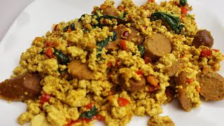 HOW TO MAKE SCRAMBLED TOFU [upl. by Alamaj]