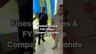 Finesse2Tymes amp FYB J Mane Compare Diamonds 😂😂😂🔥 [upl. by Bertsche535]