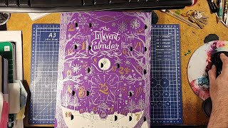 Diamine Inkvent Calendar Day 20 Astral [upl. by Ferne463]