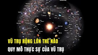 Vũ Trụ rộng lớn thế nào Khám phá vị trí thực sự của trái đất trong Vũ Trụ [upl. by Firmin]