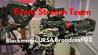 BlackmagicDesignOfficial URSA Broadcast G2 configuration [upl. by Maggs]