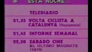 Avance de programación TVE1 1985 [upl. by Laersi]