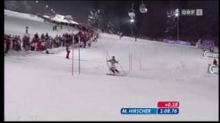 Marcel Hirscher Schladming 2010 2e run [upl. by Alikee]