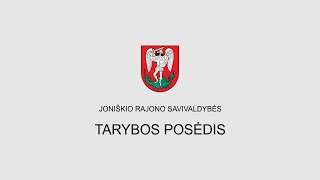 Joniškio rajono savivaldybės tarybos posėdis Nr 17 20240926 [upl. by Nyllaf]