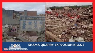 Shama Quarry explosion leaves 5 dead including Chinese national [upl. by Yorke]