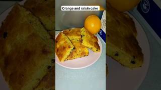 Orange and raisin cake easy recipe shorts [upl. by Howland437]