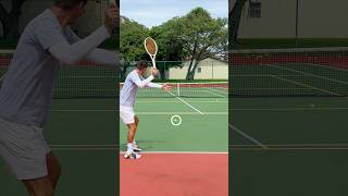 The Ball Determines Your Forehand Stance [upl. by Lisbeth]