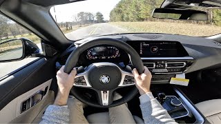 2024 BMW Z4 M40i POV Drive Impressions and ASMR [upl. by Russom646]