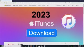 How to Download iTunes to Your computer and Run iTunes Setup  Newest Version 2023 [upl. by Portland]