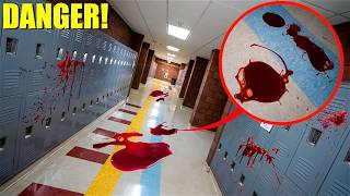 IF YOU SEE BLOOD AT YOUR SCHOOL RUN AWAY AND CALL FOR HELP youve been WARNED [upl. by Suiremed]