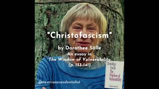 Christofascism by Dorothee Sölle [upl. by Thibault33]