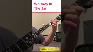 Whiskey In The Jar BEGINNER arrangement for 5string banjo [upl. by Langelo]