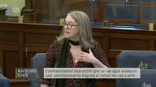 Senator AliceMary Higgins speech from 14 Dec [upl. by Beuthel]