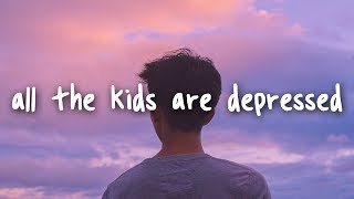 Jeremy Zucker  all the kids are depressed  Lyrics [upl. by Neehar]