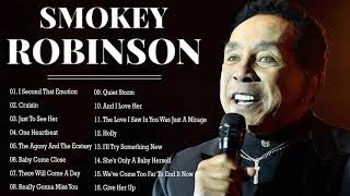 Top 20 Best Songs Of Smokey Robinson  Smokey Robinson Greatest Hits 70s 80s [upl. by Piero313]