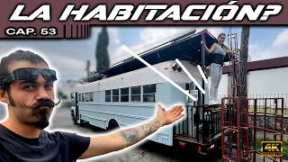 ⛪ La HABITACIÓN 🤩 Nuestra proxima Cama 🎢 Estructurando TODO con TUBULAR 🚌 skoolie 🚌CAP 53 [upl. by Leen]