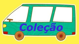 Carros de brinquedo Coleção Desenho animado para crianças [upl. by Ahsataj]