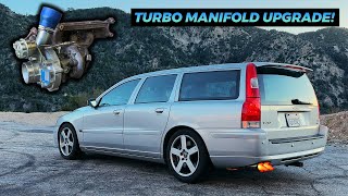 A Japanese Turbo Manifold for My Swedish Volvo V70R [upl. by Kesley539]