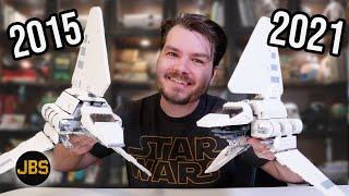 LEGO Star Wars Imperial Shuttle Review  Build  Comparison 75094 vs 75302 [upl. by Ring620]