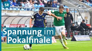 Fußball Saarlandpokalfinale 1 FC Saarbrücken gegen FC 08 Homburg [upl. by Kalila]