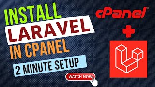 Easy Laravel Setup in cPanel using Softaculous  StepbyStep Tutorial [upl. by Yseulta]