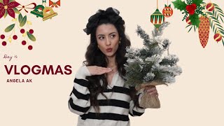 Dashnorja e burrit bleva Ugg dhe nje special guest Vlogmas Day 16 Angela Ak [upl. by Ainslie]