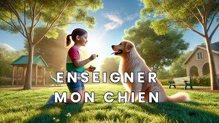 Enseigner mon chien avec mes enfants  leçon pratique et amusante [upl. by Ripley]