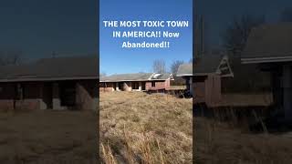 The Most Toxic Abandoned Town In America  Picher amp Cardin Oklahoma In 2022 shorts [upl. by Akilat]