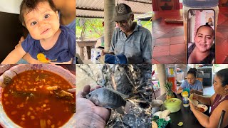 Así Reaccionó Mandiles😱Caldito de Pescados🤤Saludando a mi Hermana Celia❤️tendencia mividadiaria [upl. by Bebe]