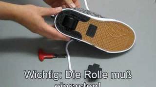 Heelys Rolleneinbau  Ersatzrollen derrollenshop [upl. by Eiramassenav]