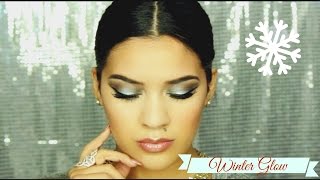 Winter Glow Makeup Tutorial  Nikki Glamour [upl. by Naawaj]