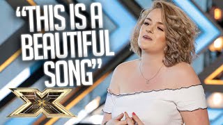 Grace Davies delivers a soulful performance of her original song Roots  The X Factor UK [upl. by Yamauchi864]