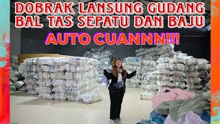 DATANG LANGSUNG KE GUDANG BAL TAS SEPATU DAN BAJU [upl. by Analle]