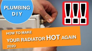 How to make your cold radiator hot again  What you need to do next [upl. by Lurlene823]