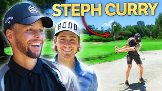 Steph Curry Plays Golf W Good Good [upl. by Viviene]