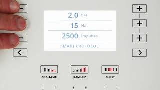 Come accedere al contatore di impulsi del vostro DolorClast® Radial Shock Waves [upl. by Carrie]