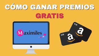 Maximiles 🎁 Cómo ganar puntos y canjearlos por PREMIOS GRATIS [upl. by Pretrice]