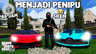 48 JAM MENJADI PENIPU DI GTA 5 ROLEPLAY  GTA 5 ROLEPLAY [upl. by Ydnal275]